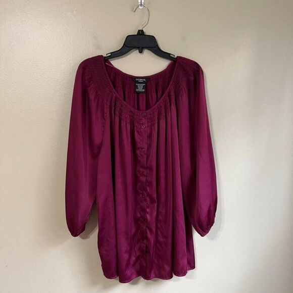 George woman size 3X purple top - Picture 1 of 5